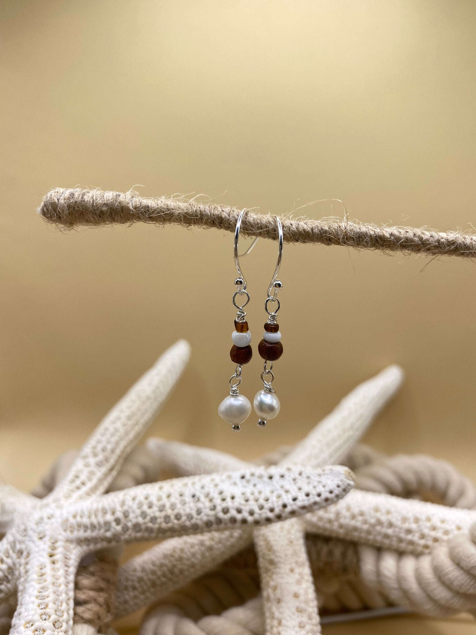 Pearl + coconut shell